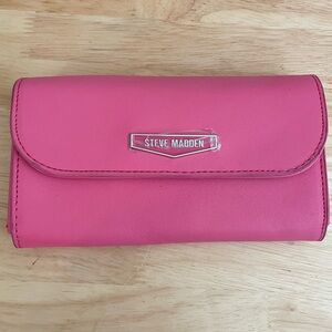 Steve Madden Pink Wallet Clutch NEW other